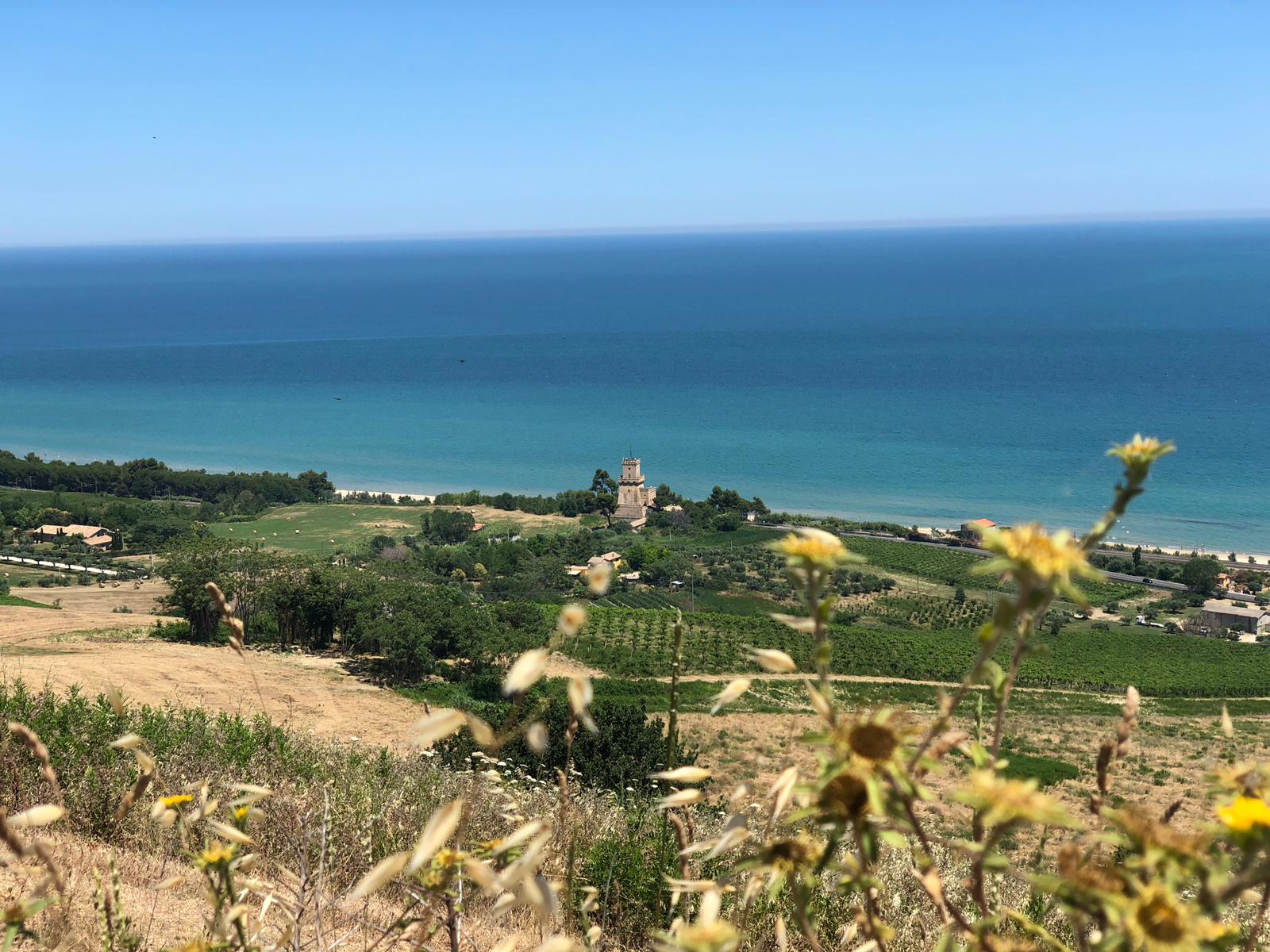 La Ciclovia Adriatica a nord di Francavilla
