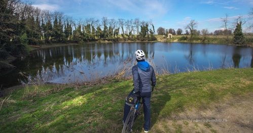 La natura della campagna di Cremona in ebike