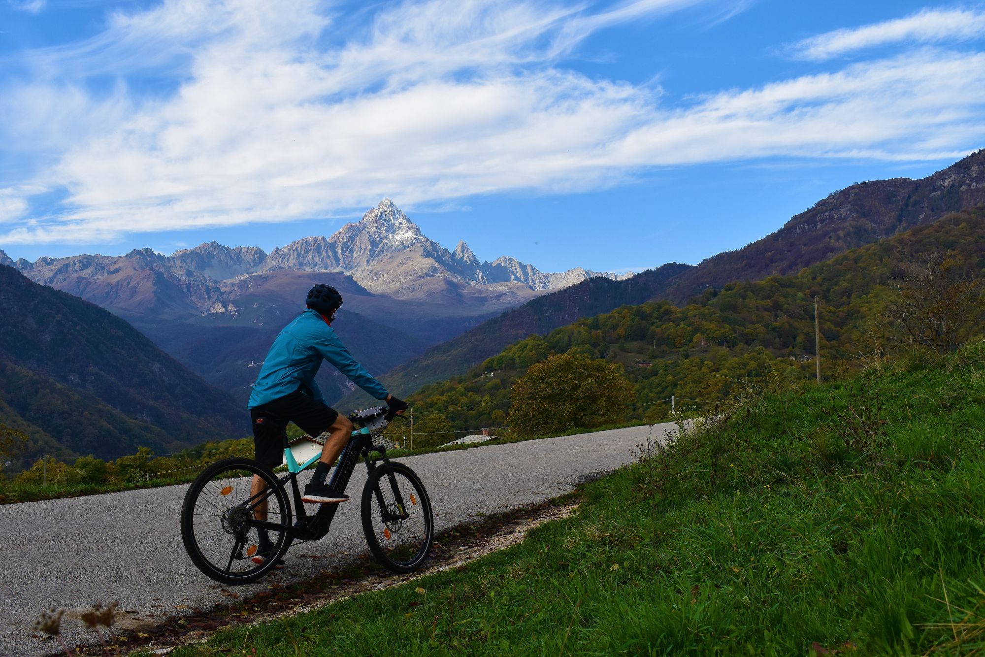 Alla sorgente del Po in ebike