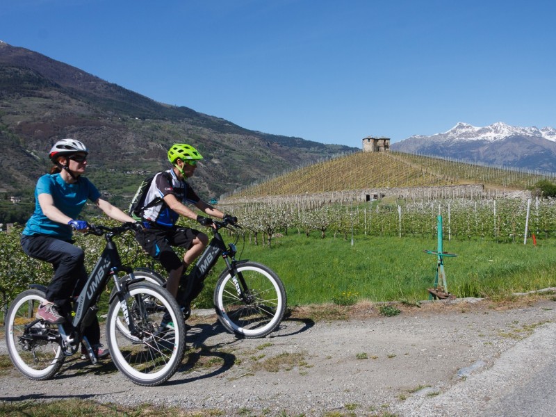 Pomeriggio divino Percorsi ebike Valle Aosta BikeSquare