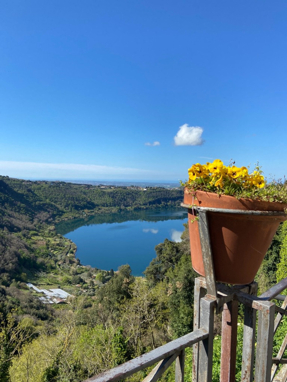 Hero vista lago villa  Palazzola