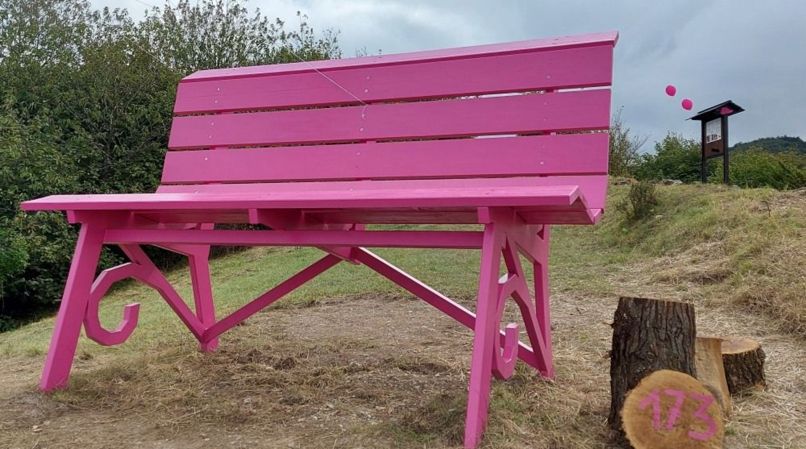 Hero panchina gigante di Crocefieschi n. 173