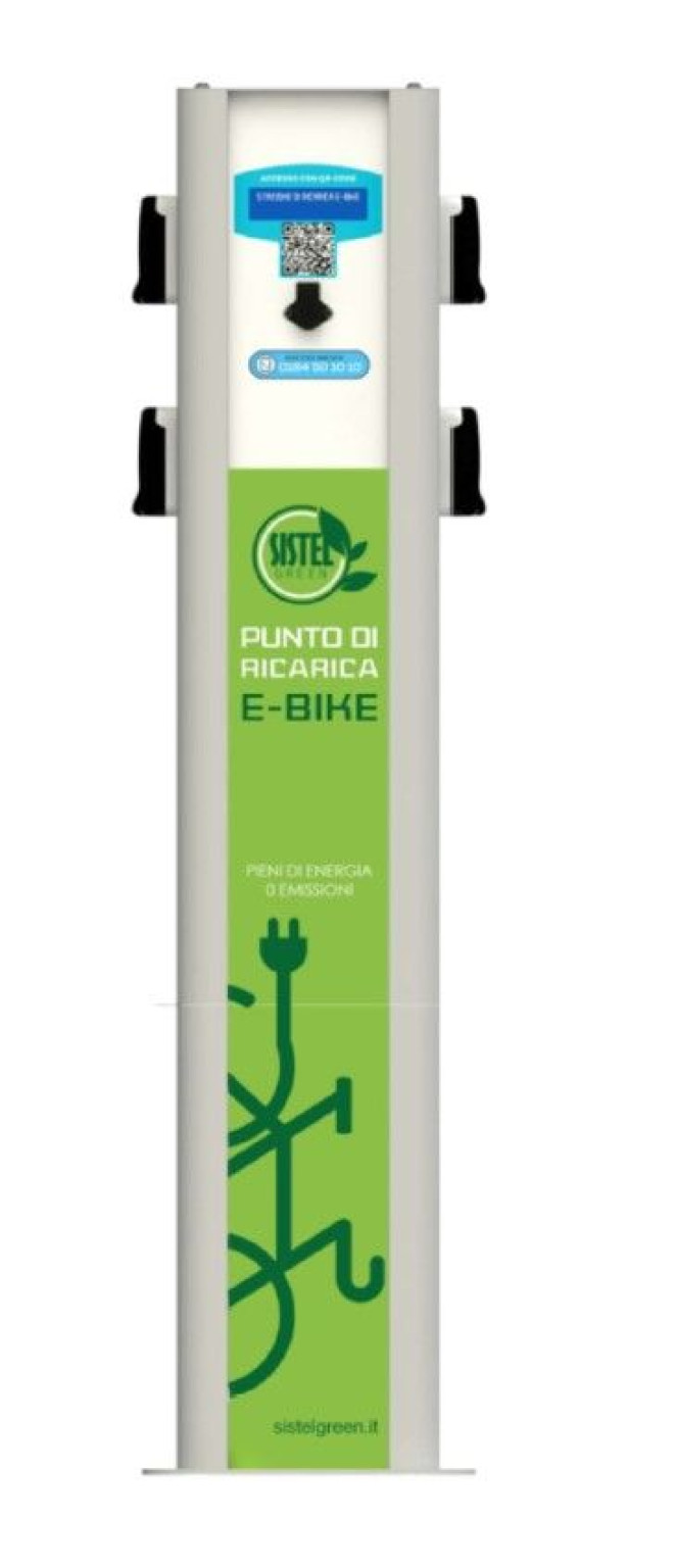 Hero Colonnina di ricarica e-bike di Agaggio