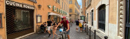 Tour serale guidato in ebike a Roma con gelato