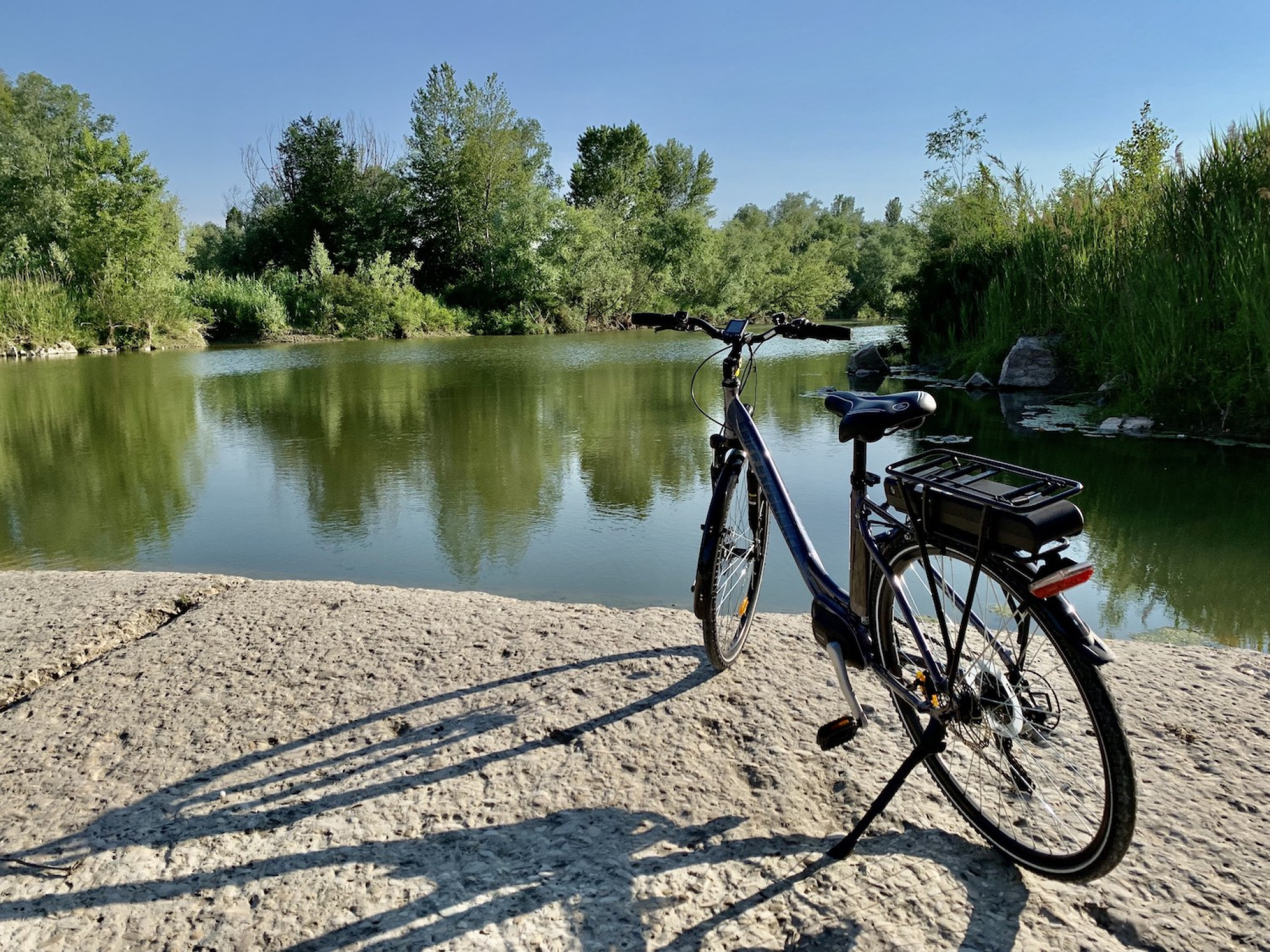 Hero Da Rimini a Santarcangelo lungo le rive del fiume Marecchia