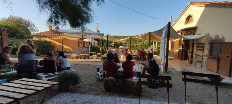 Alternative Appetizer Bars for an evening out by the see in Maremma, Natural Reserve of Sterpaie