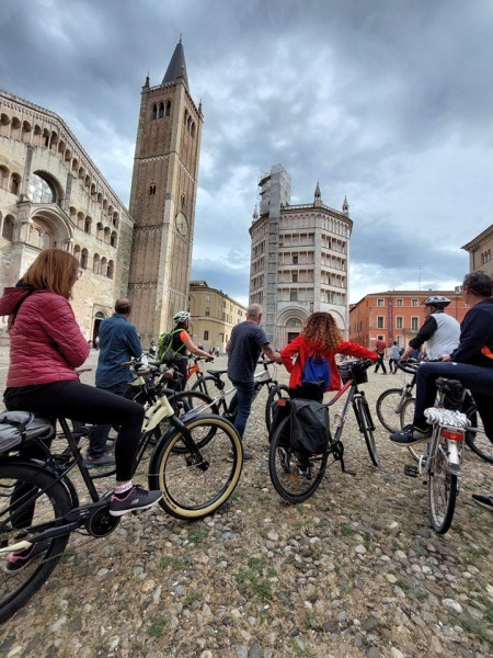 Punto di noleggio e-bike a Parma