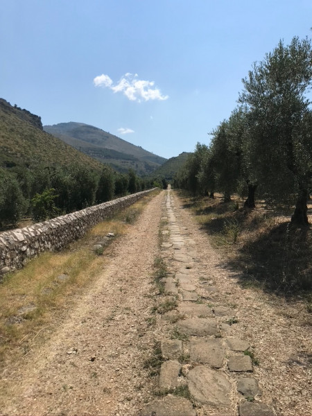 l'Appia antica e la valle s.andrea