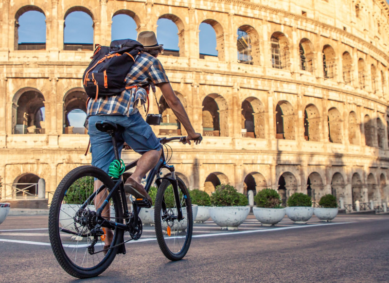 Punto di noleggio e-bike BikeSquare Roma